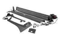Rough Country | LED Light Kit | Windshield Mount | 50" BLK Dual Row | Jeep Gladiator JT/Wrangler JL (18-26) | 70069