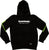 D-COR Kawasaki Racing Sweatshirt Black Medium - Part Number 85-206-2