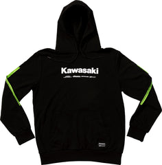 D-COR Kawasaki Racing Sweatshirt Black - Part Number 85-206-3