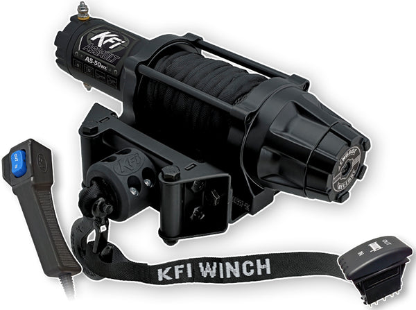 KFI AS-50WX 5000lb Wide Assault Series Winch