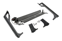 Rough Country | LED Light Kit | Windshield Mount | 50" Black Dual Row | Jeep Wrangler TJ (97-06) | 70503BL