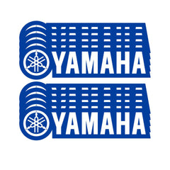 D-COR 40-50-107 6" Yamaha Decal 10 Pack