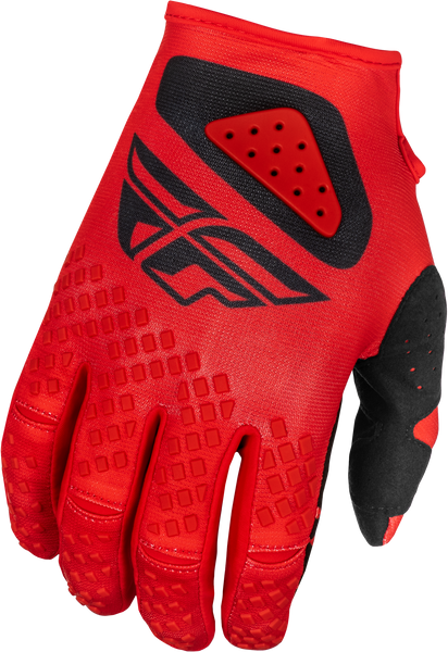 FLY RACING Youth Kinetic Center Gloves Red/Black 378-512YM