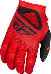 FLY RACING Kinetic Center Gloves Red/Black Sm - Lightweight Protective Race Gloves