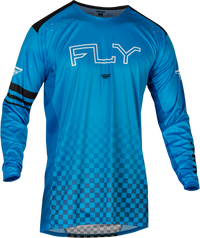 FLY RACING Rayce Bicycle Jersey Blue Medium - Performance Long Sleeve
