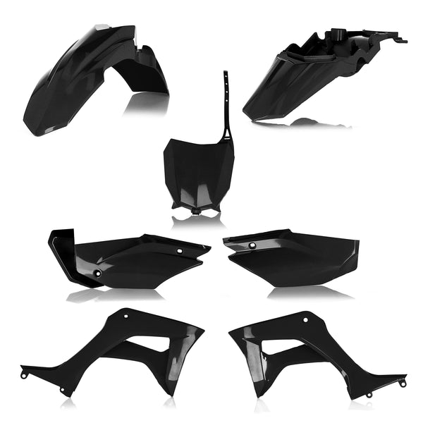 ACERBIS Full Plastic Kit Hon Black - Part Number 2861930001