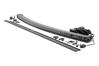 Rough Country | 50 Inch Black Series LED Light Bar | Curved | Single Row | 72750BL