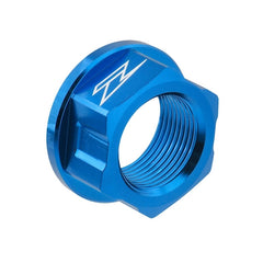 Axle Nut  M22x30 P1.5 H18 H Blue