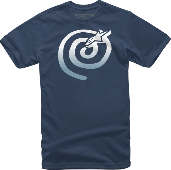 Alpinestars Mantra Fade Tee Navy Medium - 1232-72222-70-M