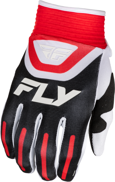 FLY RACING F 16 Gloves Black/Red/White Small - Performance Riding Gear