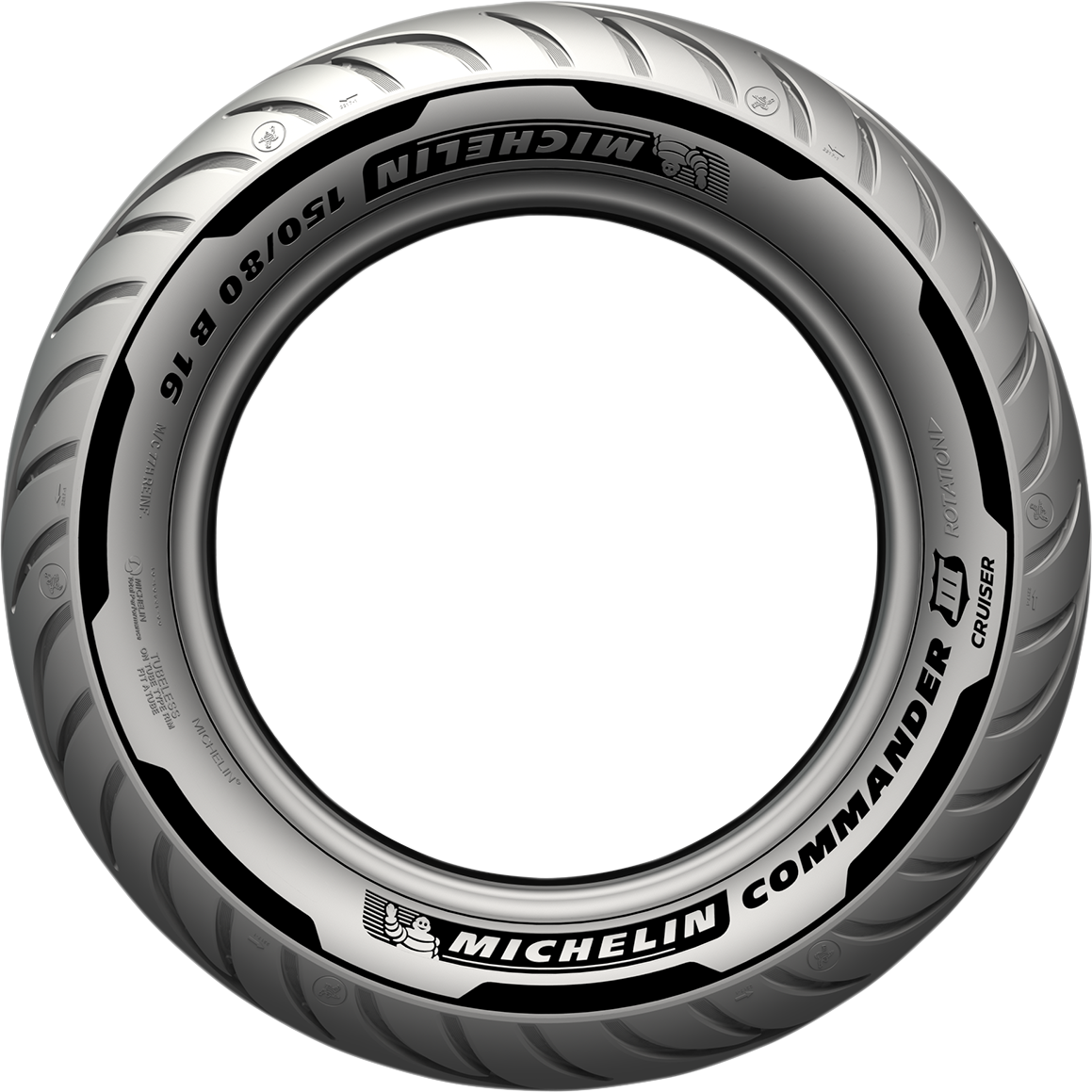 MICHELIN Commander III Rear Tire 150/90B15 74H - Part Number 36264