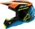 Alpinestars SM3 Youth Fray Helmet Black/Orange/Yellow Fluorescent 8301625-1455-YM