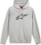 Alpinestars Ageless V2 Hoodie in Grey Heather/Black - Part No. 1232-51010-1126-XXL