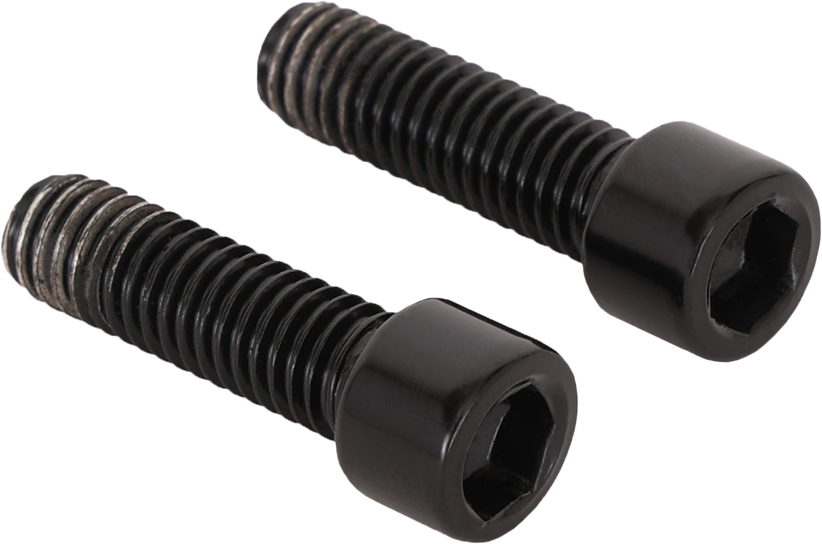 4/110 Center Cap Screws M4x16 2pcs Black