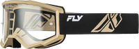 Youth Focus Goggle Black/Khaki W/ Clear Lens