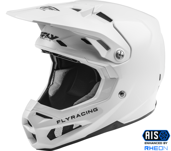 Formula Carbon Solid Helmet White 2x