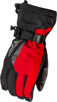 Title Gauntlet Gloves Black/Red Xl