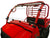 Spike Powersports Kawasaki Mule SX  Hinged Windshield W/Upper Vents-HC