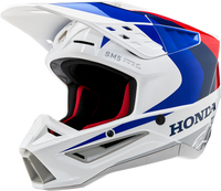 Honda S M5 Helmet White/Blue/Red Glossy 2x