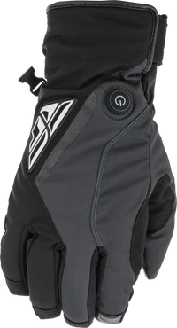 Title Heated Gloves Black/Grey 3x