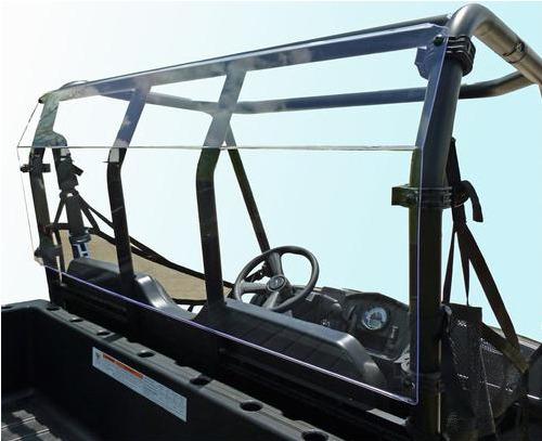 Polaris Ranger Midsize (Round Tubing) Rear Windshield-GP