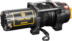 OPEN TRAIL 460-0133 6000lb Winch with Synthetic Rope