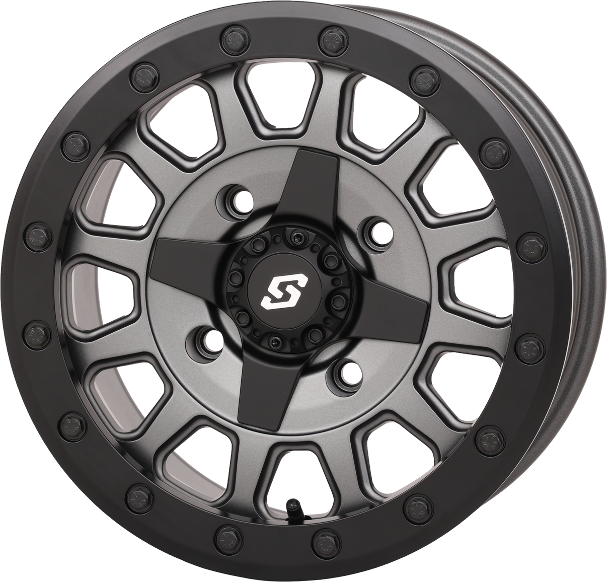 Adapt Dd Wheel 15x7 5+2 4/137 & 4/156 Matte Gnmtl Grey