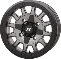 Adapt Dd Wheel 15x7 5+2 4/137 & 4/156 Matte Gnmtl Grey