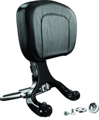 Kuryakyn Multi-Purpose Backrest Black & Chrome