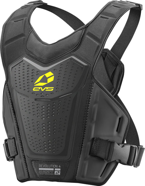 EVS Revolution 4 Roost Guard Black Lg/Xl - RV4-BK-L/XL