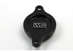 WORKS Oil Filter Cover Black - Part Number 27-170