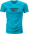 Fly F Wing Tee Turquoise Sm