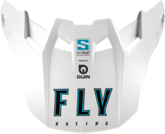 FLY RACING Formula S Carbon Solid Visor White MD/LG