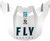 FLY RACING Formula S Carbon Solid Visor White MD/LG