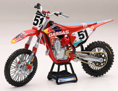 NEW-RAY 1:12 Scale TLD Red Bull Gas Gas MC450 Barcia #51 Model