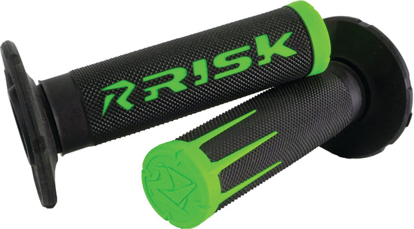 Fusion 2.0 Motorcycle Grips Green