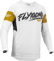 FLY RACING Evolution Dst L.E. Brazen Jersey - White/Gold/Black - Small