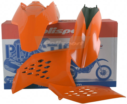 POLISPORT 90182 Plastic Body Kit in Orange