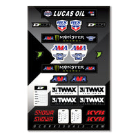 Decal 12 Mil Series Logos
