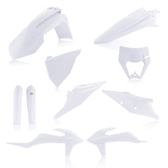 ACERBIS Full Plastic Kit White - Part Number 2791546811