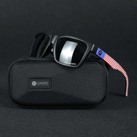 Havoc Racing Atlas Polarized Sunglasses Black Flag