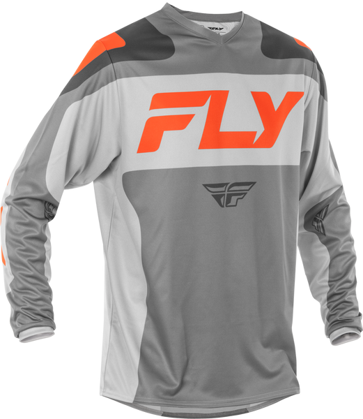 F 16 Jersey Grey/Orange Lg