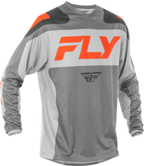 F 16 Jersey Grey/Orange Lg