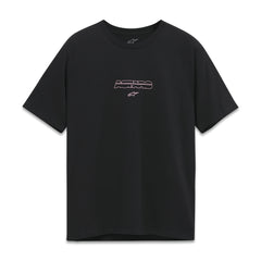 Alpinestars Bold Type Back CSF SS Tee in Black - Part Number 1244-72020-10-M