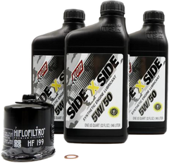 KLOTZ Side X Side Oil Change Kit 5W50 with Oil Filter KU-102