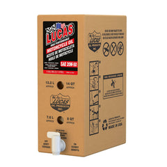 Lucas High Performance 4T Min Engine Oil 20W50 - 6 Gallon Box (Part No. 18032)