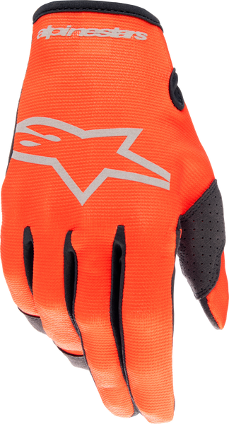 Alpinestars Radar Gloves Hot Orange/Black XS - 3561823-411-XS