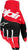 Alpinestars Techstar Gloves Black/Bright Red - Part Number 3560125-1303-S, Size Small