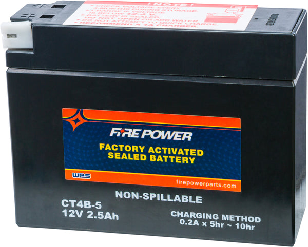 Battery Ct4b 5 Sealed Factory Activated