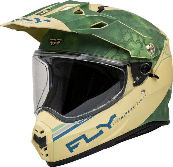 FLY RACING Trekker Kryptek Conceal Helmet Matte Tan/Sage/Black Lg - Part Number 73-7028L